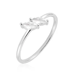 Histoire d'Or Bague Winter Sweetness Argent Blanc Oxyde De Zirconium* Bagues|Bagues Fantaisie