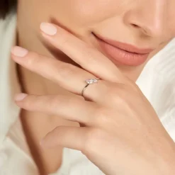 Histoire d'Or Bague Winter Sweetness Argent Blanc Oxyde De Zirconium* Bagues|Bagues Fantaisie