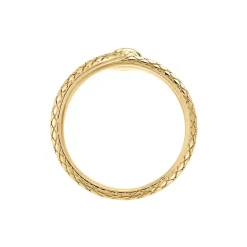 New Histoire d'Or Bague Yasha Plaqué Or Jaune Spinelle Synthétique