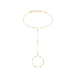 Histoire d'Or Bijou De Main Jaipur Acier Jaune* Bracelets|Bracelets Fantaisie