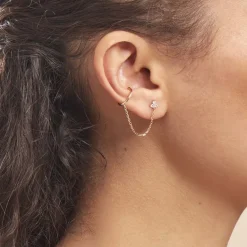 Histoire d'Or Bijou D'oreille Plaqué Or Marcion Oxydes De Zirconium* Boucles D'Oreilles|Boucles D'Oreilles Fantaisie