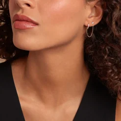 Histoire d'Or Bijou D'oreille Unitaire Mix And Match Or Jaune Oxyde De Zirconium* Boucles D'Oreilles|Piercings D'Oreilles