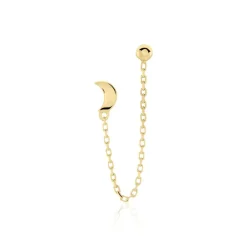 Histoire d'Or Bijou D'oreille Unitaire Plaqué Or Shalaun* Boucles D'Oreilles|Piercings D'Oreilles