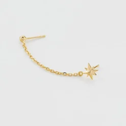 Discount Histoire d'Or Bijou D'oreille Unitaire Plaqué Or Ignatus