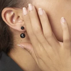 Histoire d'Or Bijoux D'oreilles Alyson Argent Blanc Céramique* Boucles D'Oreilles|Boucles D'Oreilles Fantaisie