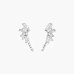 Histoire d'Or Bijoux D'oreilles Duchesse Argent Blanc Oxyde De Zirconium* Boucles D'Oreilles|Boucles D'Oreilles Fantaisie