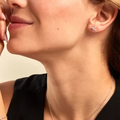 Histoire d'Or Bijoux D'oreilles Duchesse Argent Blanc Oxyde De Zirconium* Boucles D'Oreilles|Boucles D'Oreilles Fantaisie