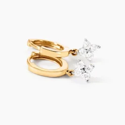 Histoire d'Or Bijoux D'Oreilles Eternal Spring Or Jaune Diamant* Boucles D'Oreilles|Ear Cuffs