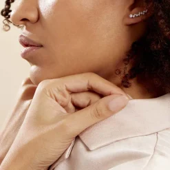 Histoire d'Or Bijoux D¿oreilles Grimpants Enza Argent Blanc Oxyde De Zirconium* Boucles D'Oreilles|Boucles D'Oreilles Fantaisie