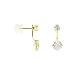 Histoire d'Or Bijoux D'oreilles Or Jaune Nerius Oxyde* Boucles D'Oreilles|Ear Cuffs