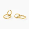 Histoire d'Or Bijoux D'oreilles Rhetta Acier Jaune* Boucles D'Oreilles|Boucles D'Oreilles Fantaisie