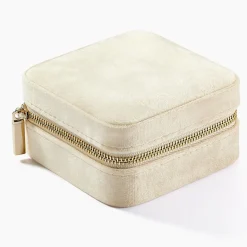 Histoire d'Or Boite à Bijou Tissu Beige* Produits De Soin Et Accessoires