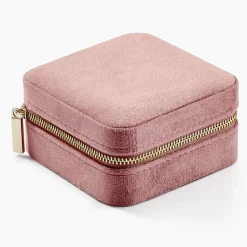 New Histoire d'Or Boite à Bijou Tissu Rose