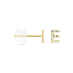 Histoire d'Or Boucle D'oreille Puce Unitaire Jodoca Or Jaune Oxyde De Zirconium* Boucles D'Oreilles|Piercings D'Oreilles