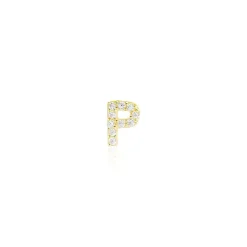 Histoire d'Or Boucle D'oreille Puce Unitaire Jodoca Or Jaune Oxyde De Zirconium* Boucles D'Oreilles|Piercings D'Oreilles