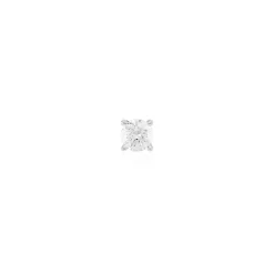 Clearance Histoire d'Or Boucle D'oreille Puce Unitaire Victoria or blanc diamant