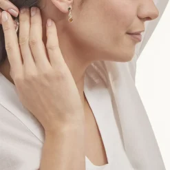 Histoire d'Or Boucles D'oreilles Argent Blanc Rosalie Ambres* Boucles D'Oreilles|Boucles D'Oreilles Fantaisie