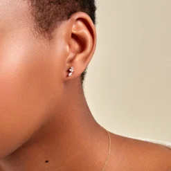 Best Histoire d'Or Boucles D'oreilles Dépareillées Jardins D'hiver Plaqué Or Oxyde