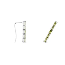 Histoire d'Or Boucles D'oreilles Grimpantes Alexander Argent Blanc Oxyde* Boucles D'Oreilles|Boucles D'Oreilles Fantaisie