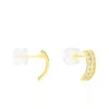 Histoire d'Or Boucles D'oreilles Jacobee Rondes Or Jaune Oxyde De Zirconium* Boucles D'Oreilles|Boucles D'Oreilles Créoles