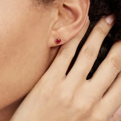 Best Histoire d'Or Boucles D'oreilles Kelvyn Argent Rose Oxyde