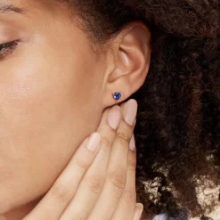 Histoire d'Or Boucles D'oreilles Kelvyn Argent Blanc Oxyde* Boucles D'Oreilles|Boucles D'Oreilles Fantaisie