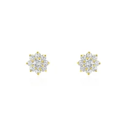 Histoire d'Or Boucles D'oreilles Or Jaune Eleanor Oxydes* Boucles D'Oreilles|Boucles D'Oreilles Pendantes
