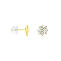 Histoire d'Or Boucles D'oreilles Or Jaune Eleanor Oxydes* Boucles D'Oreilles|Boucles D'Oreilles Pendantes