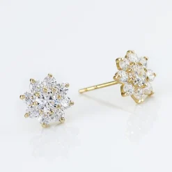 Histoire d'Or Boucles D'oreilles Or Jaune Eleanor Oxydes* Boucles D'Oreilles|Boucles D'Oreilles Pendantes