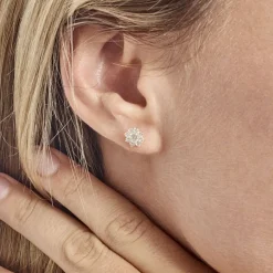 Histoire d'Or Boucles D'oreilles Or Jaune Eleanor Oxydes* Boucles D'Oreilles|Boucles D'Oreilles Pendantes