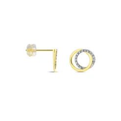 Histoire d'Or Boucles D'oreilles Or Jaune Tresha Diamants* Boucles D'Oreilles|Clous D'Oreilles