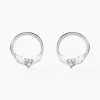 Histoire d'Or Boucles D'oreilles Pendantes Catiane Argent Blanc Oxyde De Zirconium* Boucles D'Oreilles|Boucles D'Oreilles Fantaisie