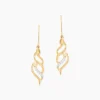 Outlet Histoire d'Or Boucles D'Oreilles Pendantes Suresh Or Jaune Oxyde De Zirconium