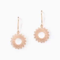 Histoire d'Or Boucles D'oreilles Pendantes Ombelline Argent Rose* Boucles D'Oreilles|Boucles D'Oreilles Fantaisie