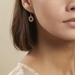 Histoire d'Or Boucles D'oreilles Pendantes Ombelline Argent Rose* Boucles D'Oreilles|Boucles D'Oreilles Fantaisie