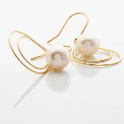 Histoire d'Or Boucles D'oreilles Pendantes Martyna Or Jaune Perle De Culture* Boucles D'Oreilles|Boucles D'Oreilles Pendantes