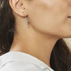 Histoire d'Or Boucles D'oreilles Pendantes Ritej Argent Blanc* Boucles D'Oreilles|Boucles D'Oreilles Fantaisie