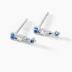 Histoire d'Or Boucles D'oreilles Pendantes Elorine Argent Blanc Oxyde De Zirconium* Boucles D'Oreilles|Boucles D'Oreilles Fantaisie