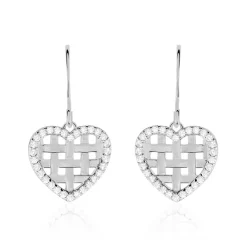 Histoire d'Or Boucles D'oreilles Pendantes Argent Helenius Oxyde De Zirconium* Boucles D'Oreilles|Boucles D'Oreilles Fantaisie