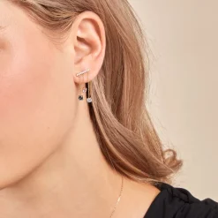 Sale Histoire d'Or Boucles D'oreilles Pendantes Universe Or Jaune Topaze Améthyste or jaune topaze bleu london