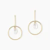 Histoire d'Or Boucles D'oreilles Pendantes Salvine Or Jaune Perle De Culture* Boucles D'Oreilles|Boucles D'Oreilles Pendantes