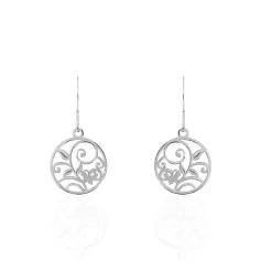Histoire d'Or Boucles D'oreilles Pendantes Hita Argent Blanc* Boucles D'Oreilles|Boucles D'Oreilles Fantaisie