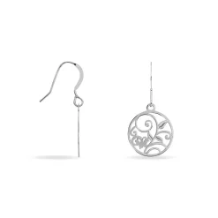 Histoire d'Or Boucles D'oreilles Pendantes Hita Argent Blanc* Boucles D'Oreilles|Boucles D'Oreilles Fantaisie