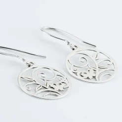 Histoire d'Or Boucles D'oreilles Pendantes Hita Argent Blanc* Boucles D'Oreilles|Boucles D'Oreilles Fantaisie