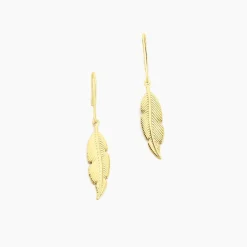 Histoire d'Or Boucles D'oreilles Pendantes Indian Nature Feuilles Or Jaune* Boucles D'Oreilles|Boucles D'Oreilles Pendantes
