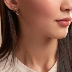 Histoire d'Or Boucles D'oreilles Pendantes Eclat D'etoile Or Jaune Oxyde* Boucles D'Oreilles|Boucles D'Oreilles Pendantes