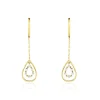 Clearance Histoire d'Or Boucles D'oreilles Pendantes Marganela Or Jaune Diamant