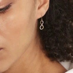 Histoire d'Or Boucles D'oreilles Pendantes Infino Or Jaune Diamant* Boucles D'Oreilles|Boucles D'Oreilles Pendantes
