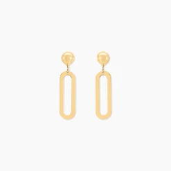Histoire d'Or Boucles D'oreilles Pendantes Link Or Jaune* Boucles D'Oreilles|Boucles D'Oreilles Pendantes