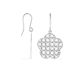 Histoire d'Or Boucles D'oreilles Pendantes Anya Or Blanc* Boucles D'Oreilles|Boucles D'Oreilles Pendantes